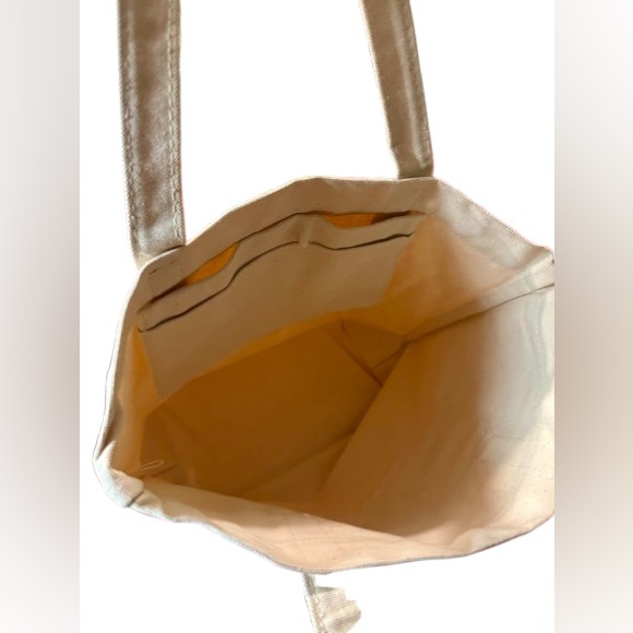 Michael Kors XOXO Canvas Tote Bag – Cream; New Without Tags - Picture 4 of 6